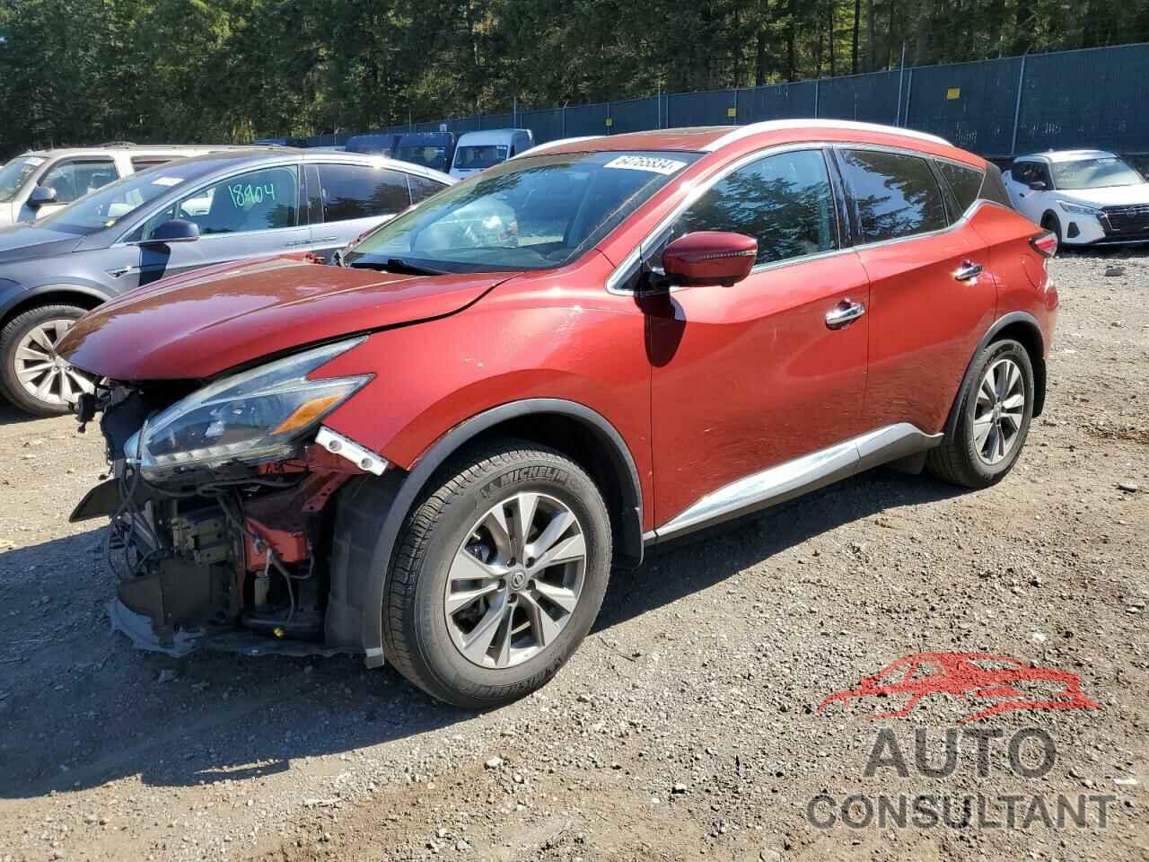 NISSAN MURANO 2018 - 5N1AZ2MH4JN147072