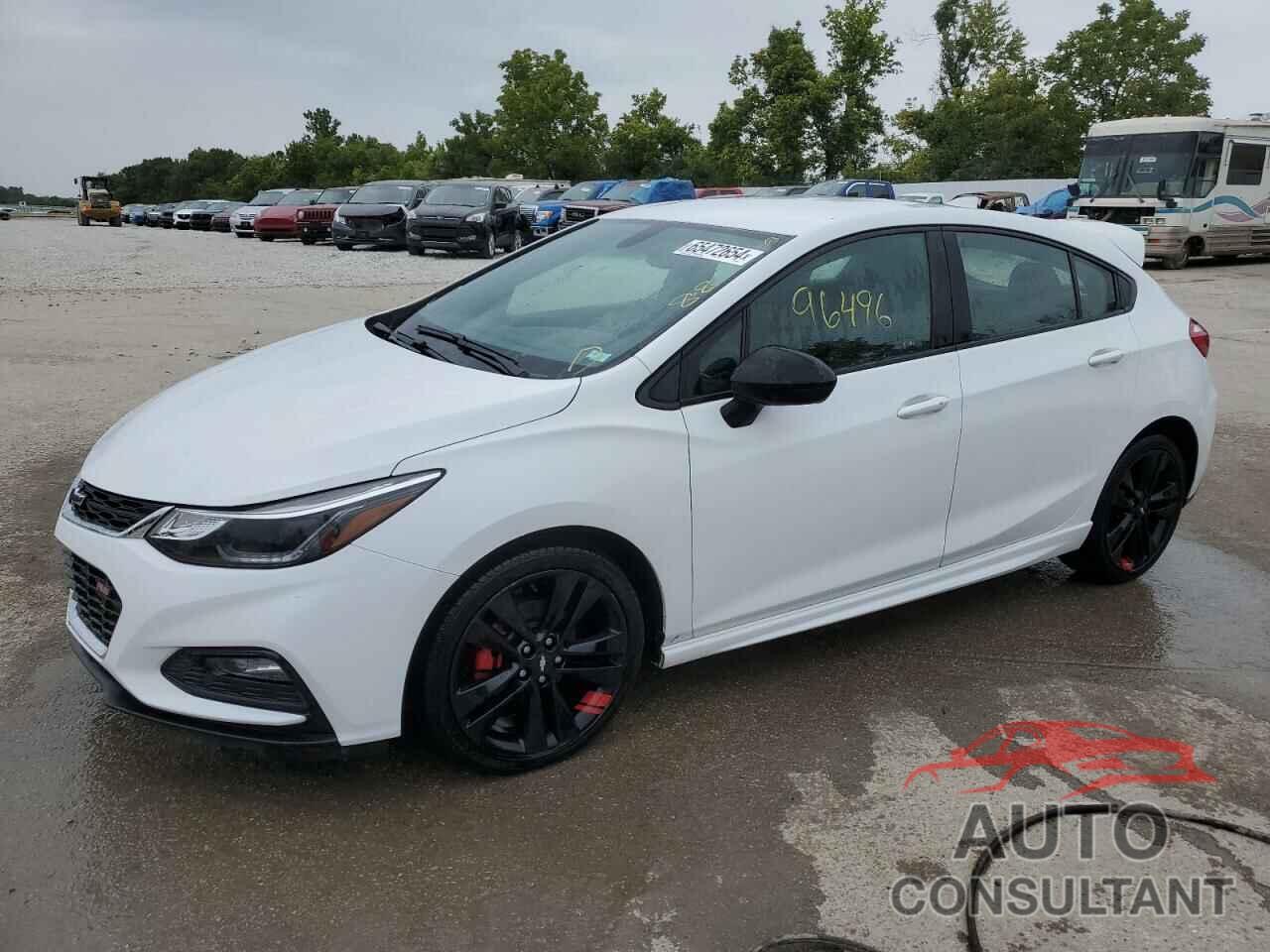 CHEVROLET CRUZE 2018 - 3G1BE6SM3JS653678