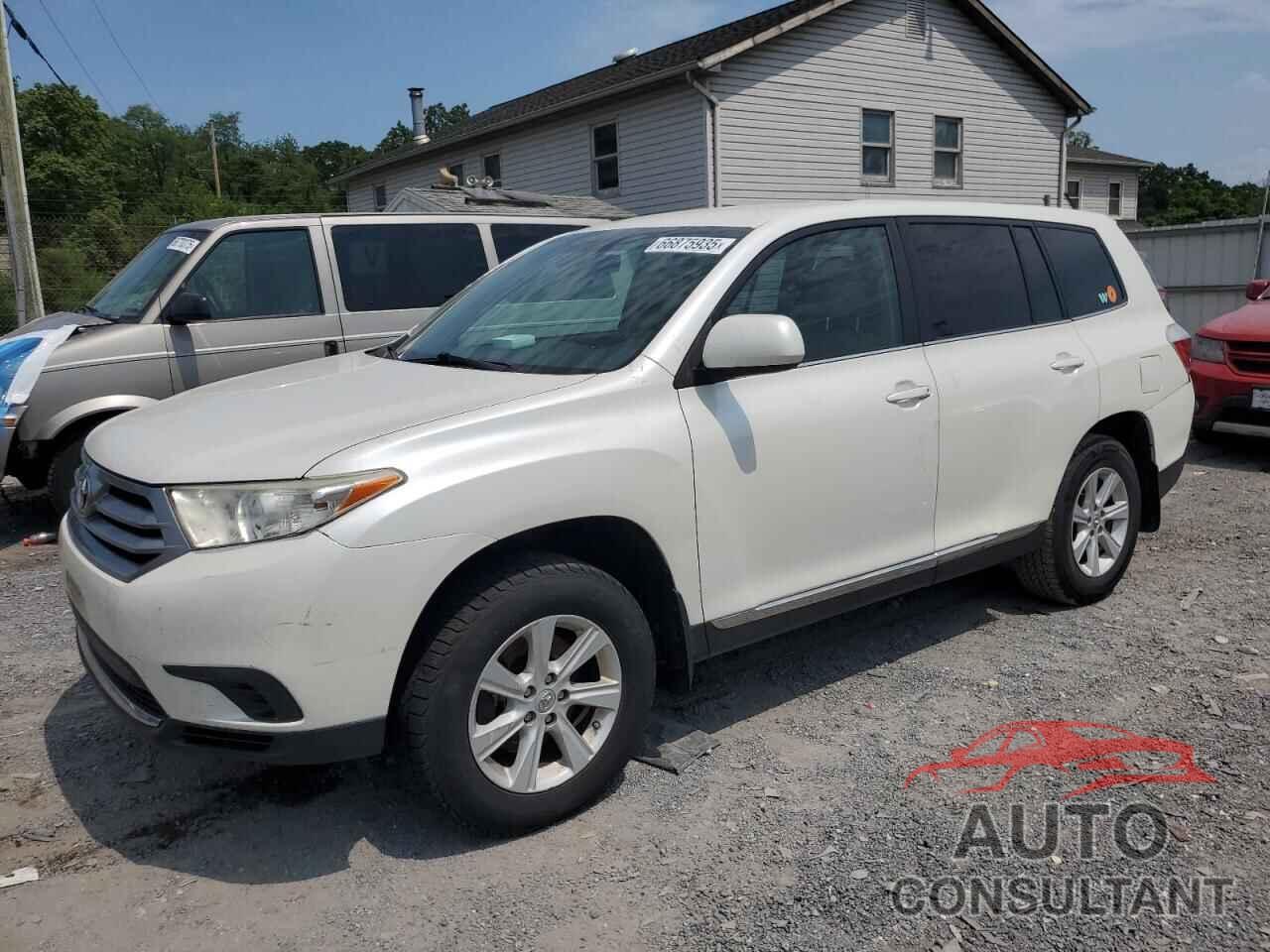 TOYOTA HIGHLANDER 2013 - 5TDZA3EH6DS042339