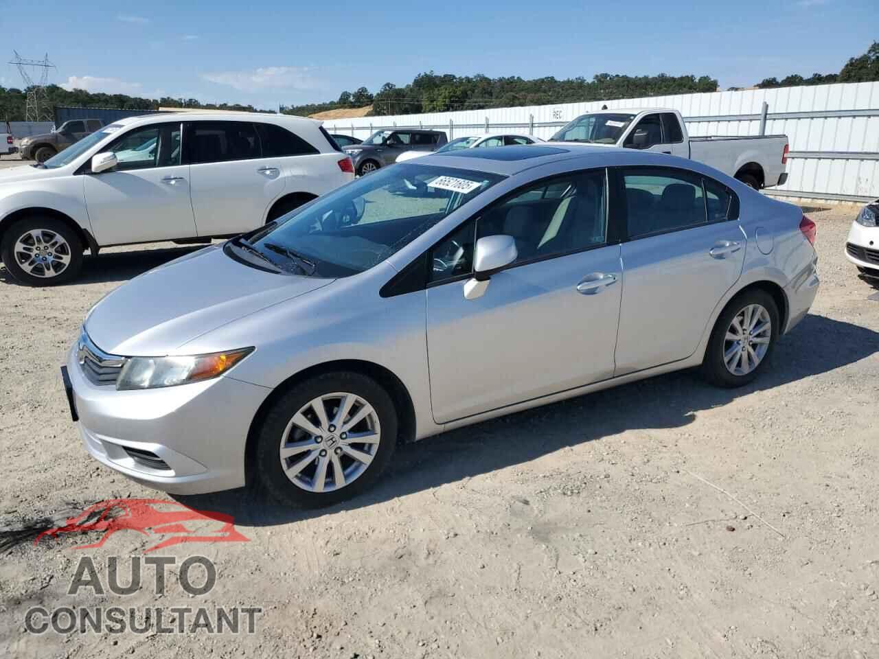 HONDA CIVIC 2012 - 19XFB2F90CE348379