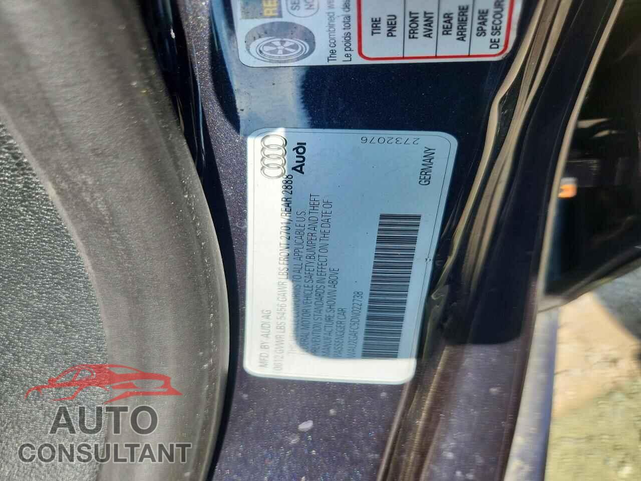 AUDI A7 2013 - WAU2GAFC5DN022738