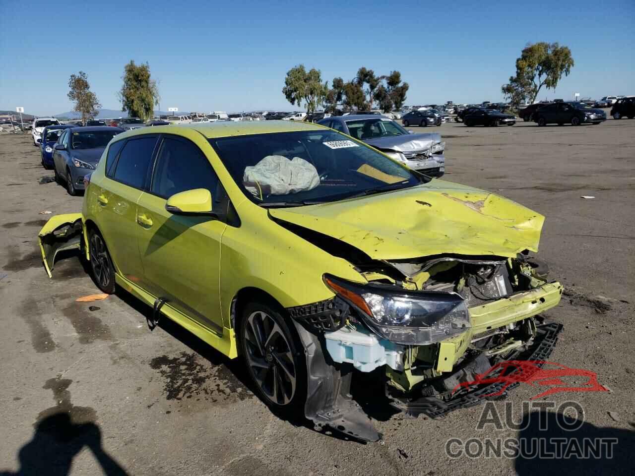 TOYOTA SCION 2016 - JTNKARJE3GJ508029