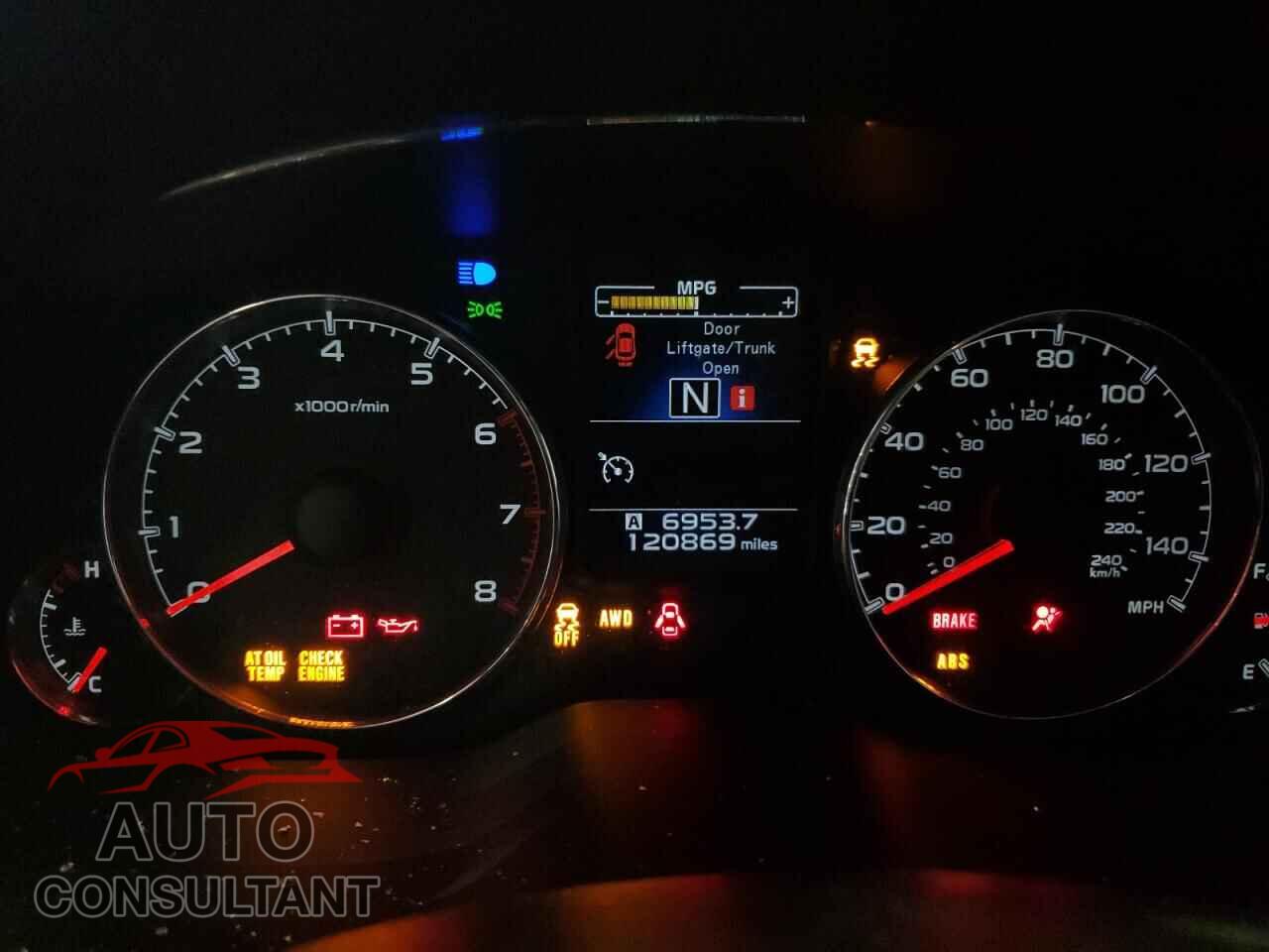 SUBARU OUTBACK 2014 - 4S4BRBLC1E3236433