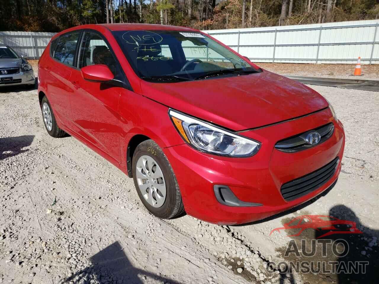 HYUNDAI ACCENT 2016 - KMHCT5AE7GU241676