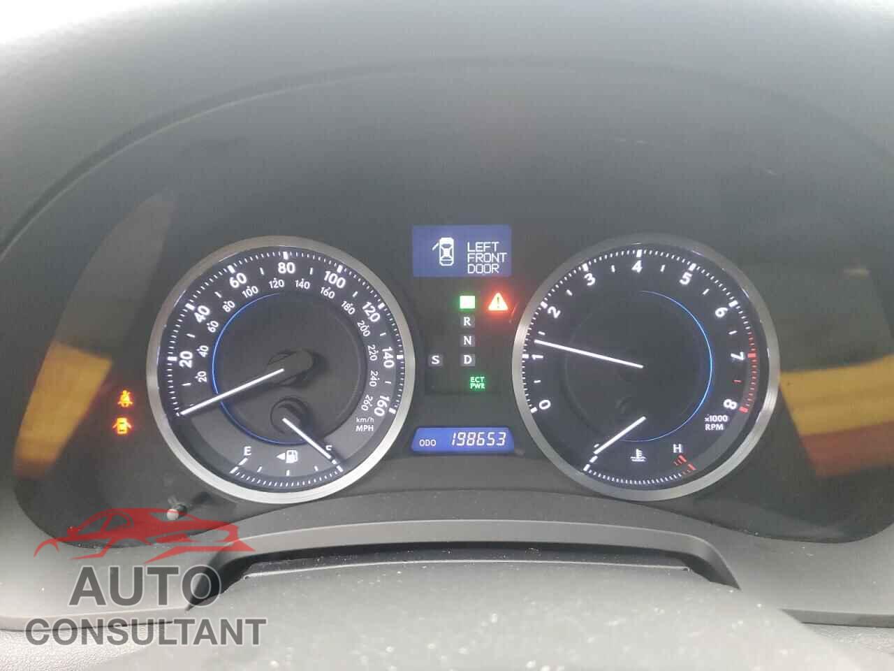 LEXUS IS 2013 - JTHCF5C21D5060804