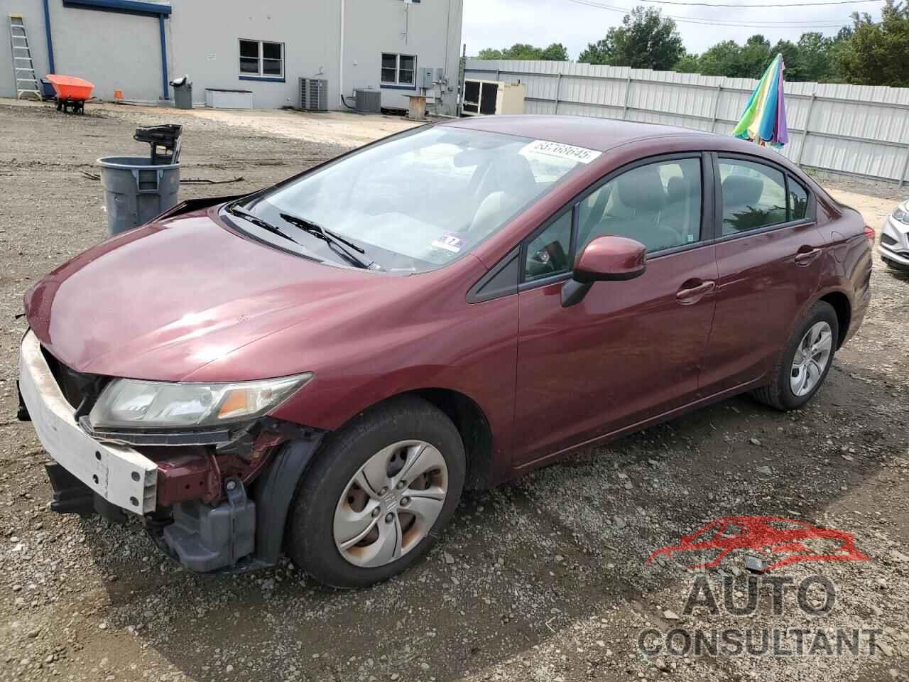 HONDA CIVIC 2013 - 2HGFB2F50DH511911