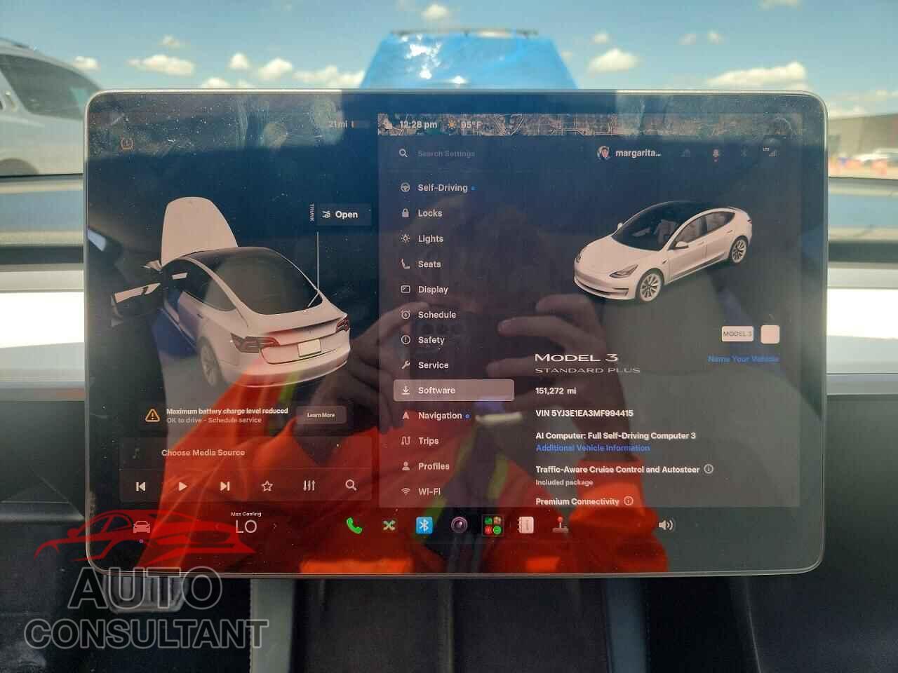 TESLA MODEL 3 2021 - 5YJ3E1EA3MF994415