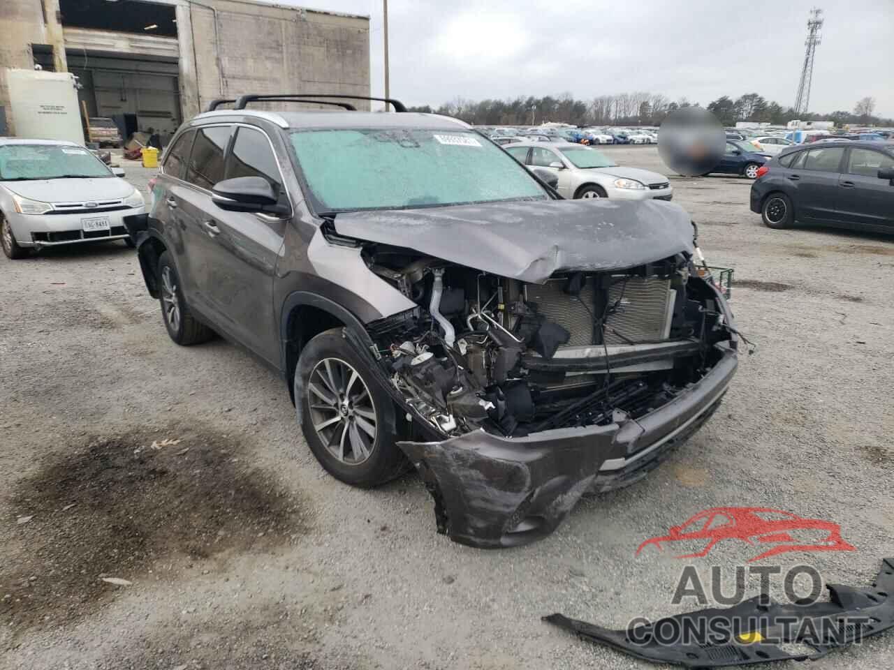 TOYOTA HIGHLANDER 2019 - 5TDJZRFH5KS563959
