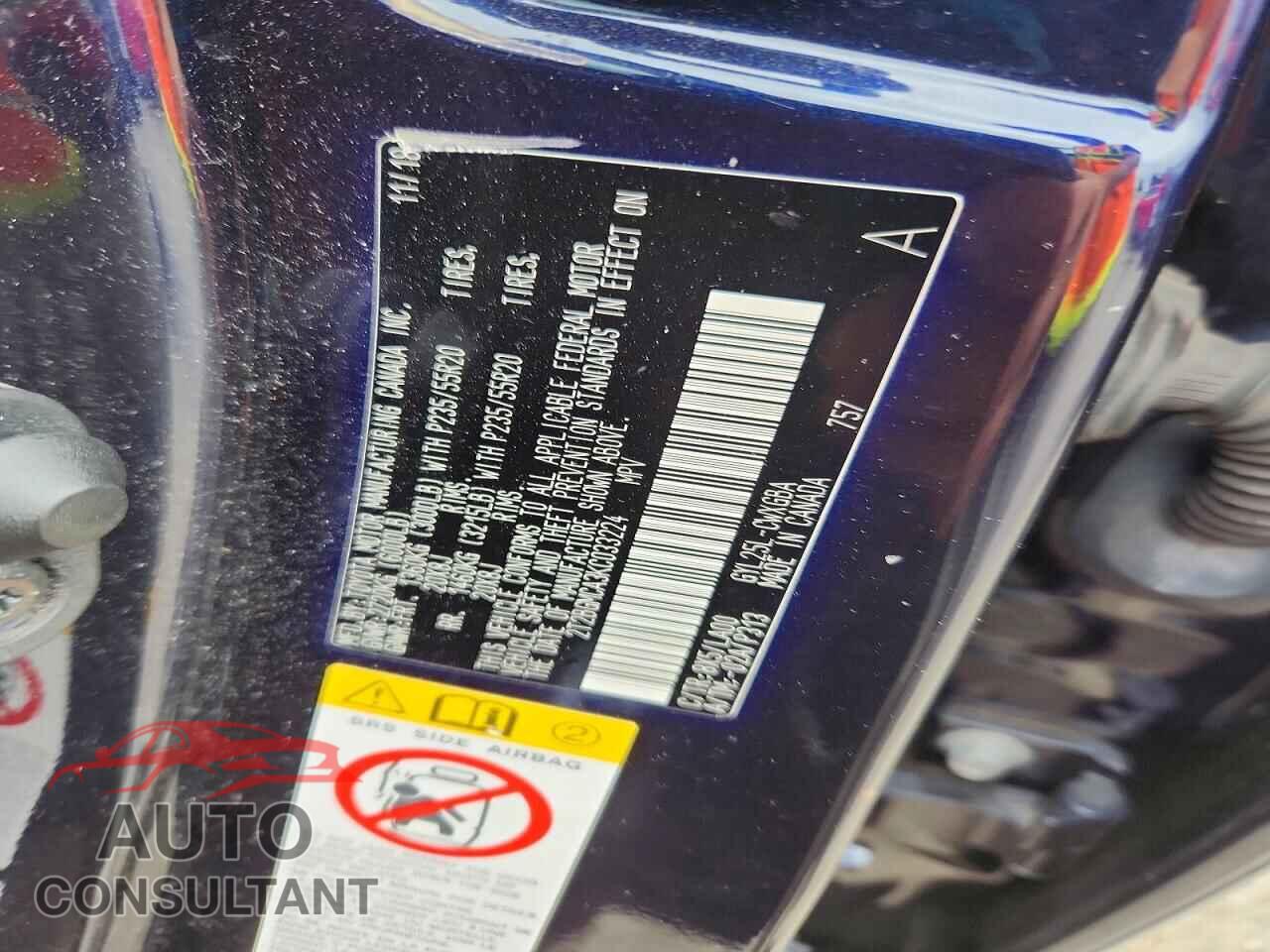 LEXUS RX450 2019 - 2T2BGMCA3KC033224
