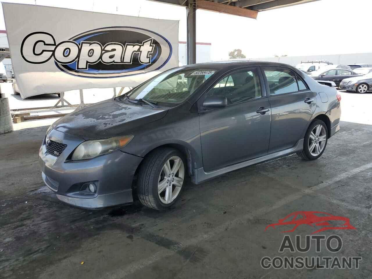 TOYOTA COROLLA 2009 - 1NXBE40E69Z050951