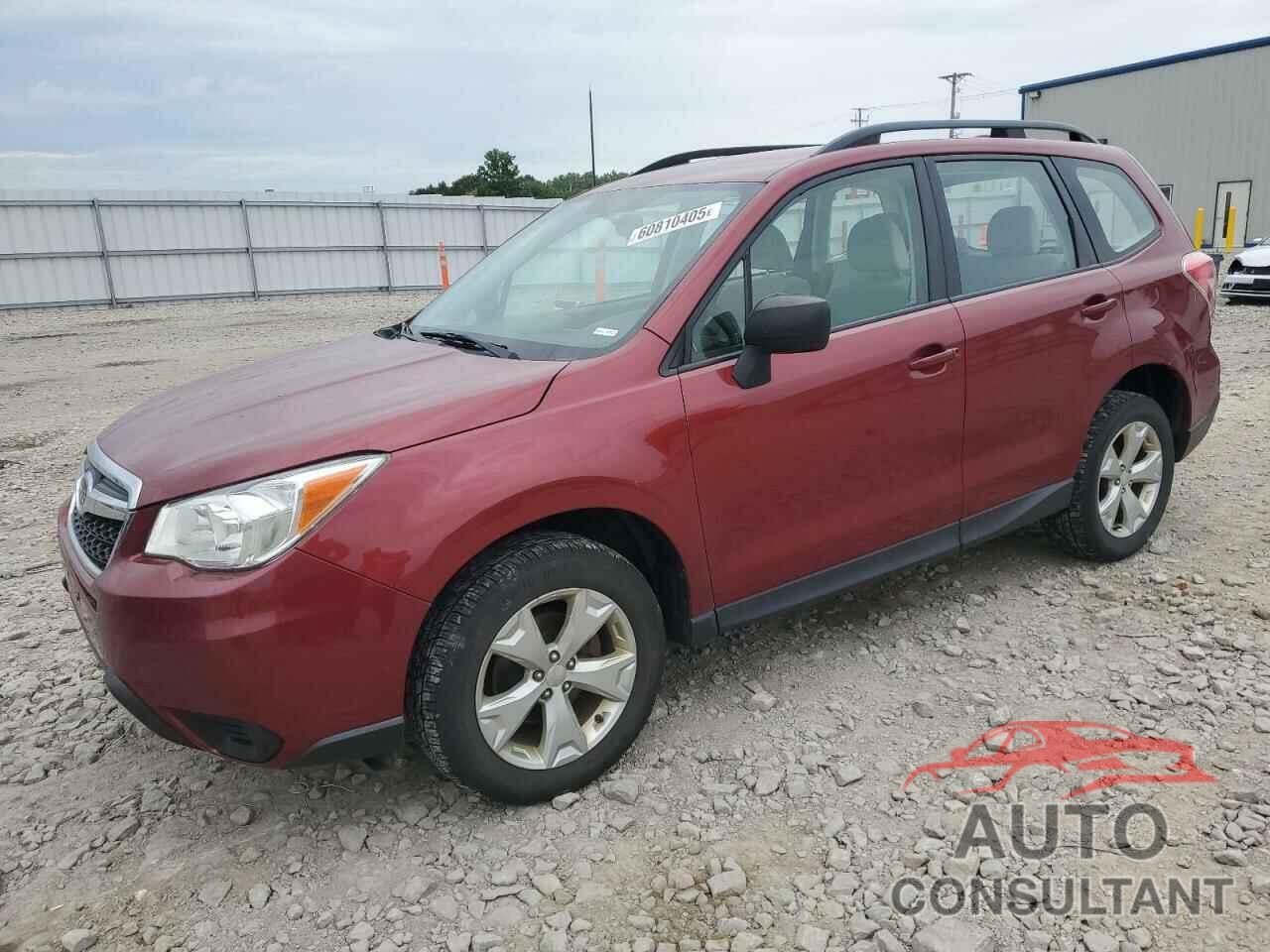 SUBARU FORESTER 2016 - JF2SJABC7GH493787