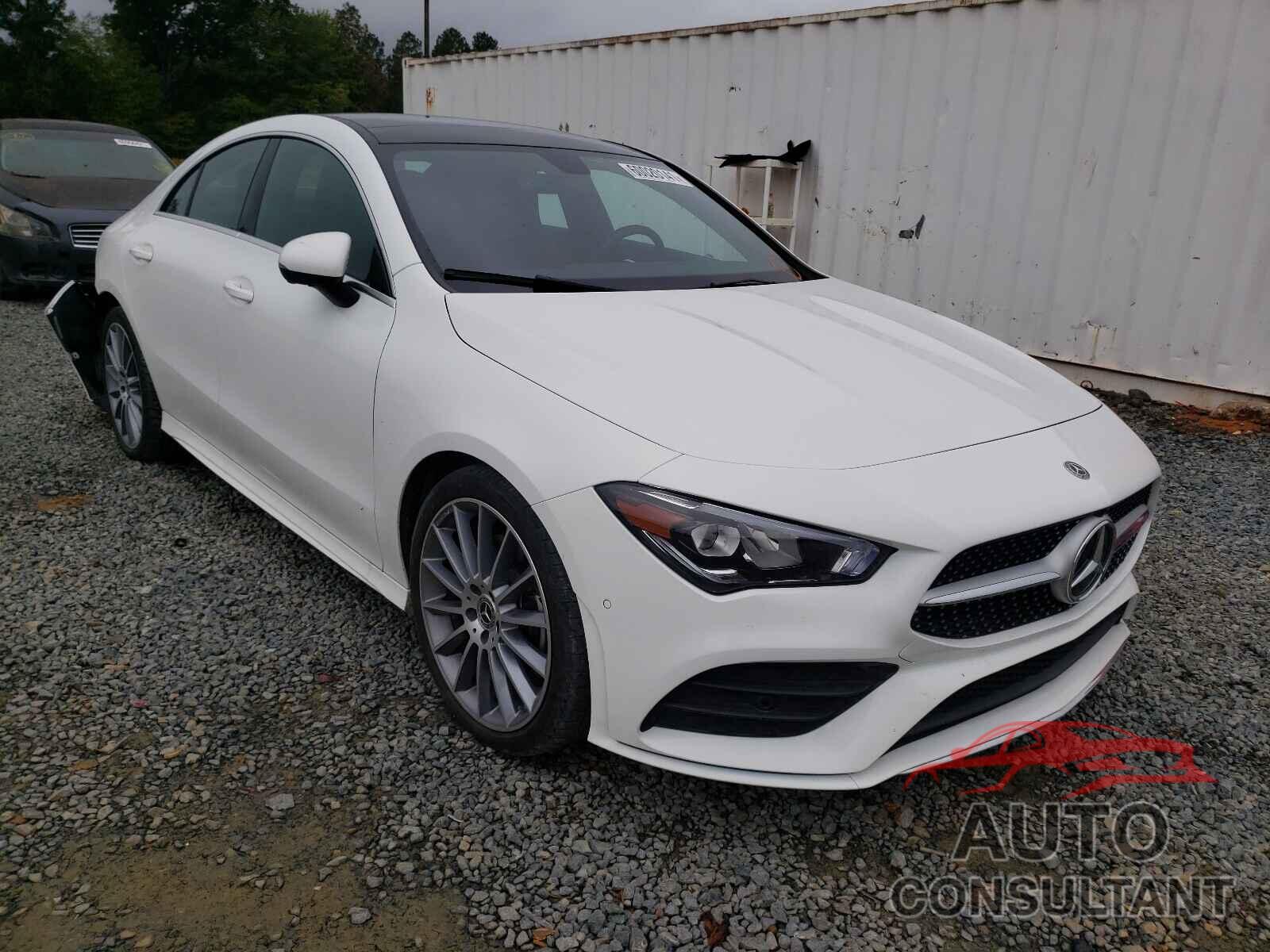 MERCEDES-BENZ CLA-CLASS 2020 - WDD5J4GB7LN021166