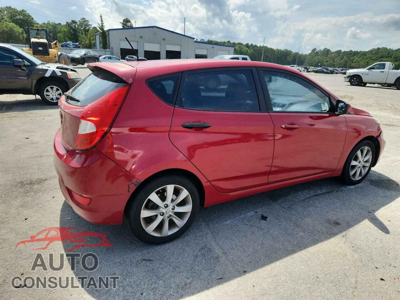 HYUNDAI ACCENT 2012 - KMHCU5AE9CU053460