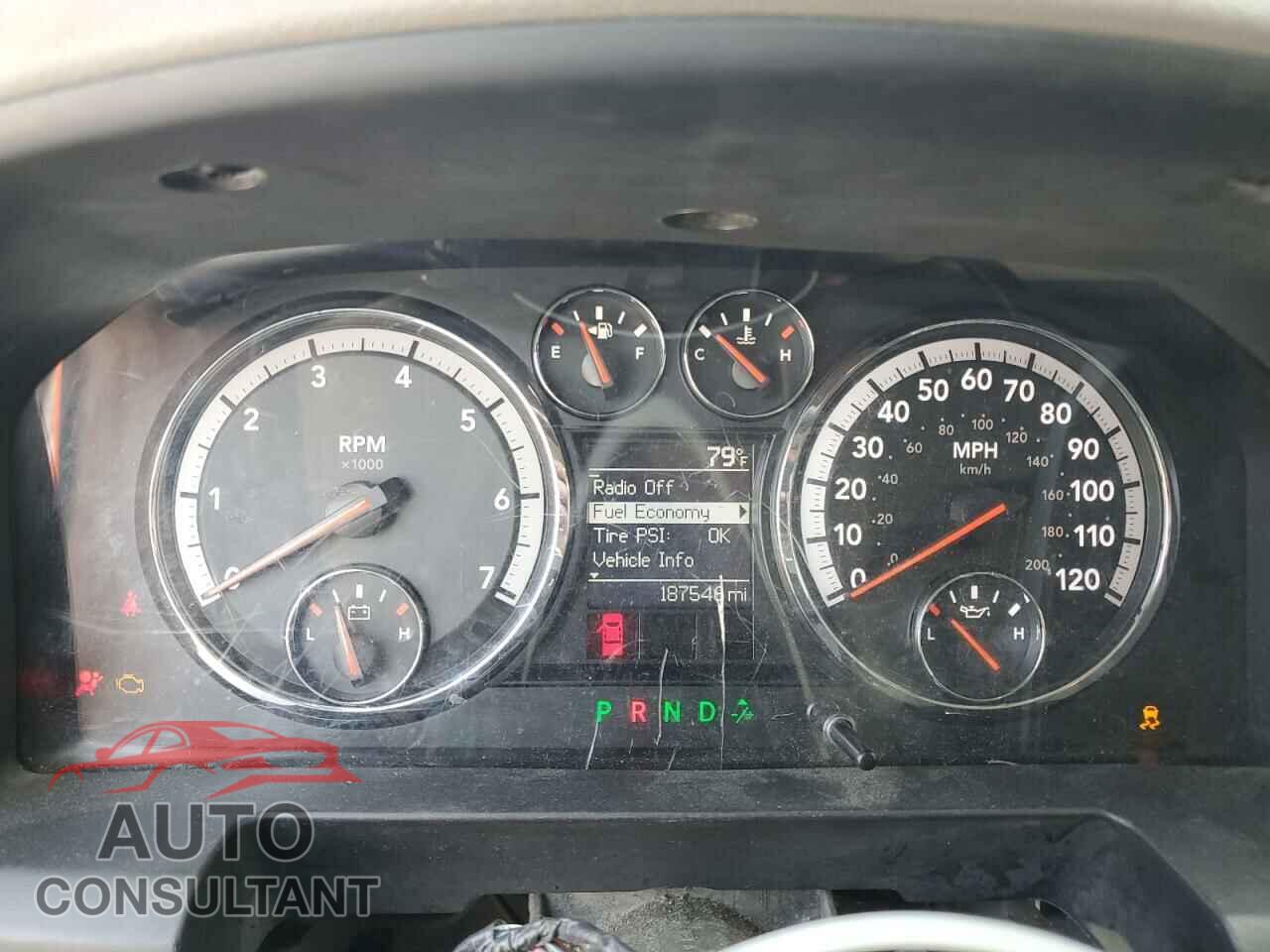 DODGE RAM 1500 2012 - 1C6RD7KT3CS285191