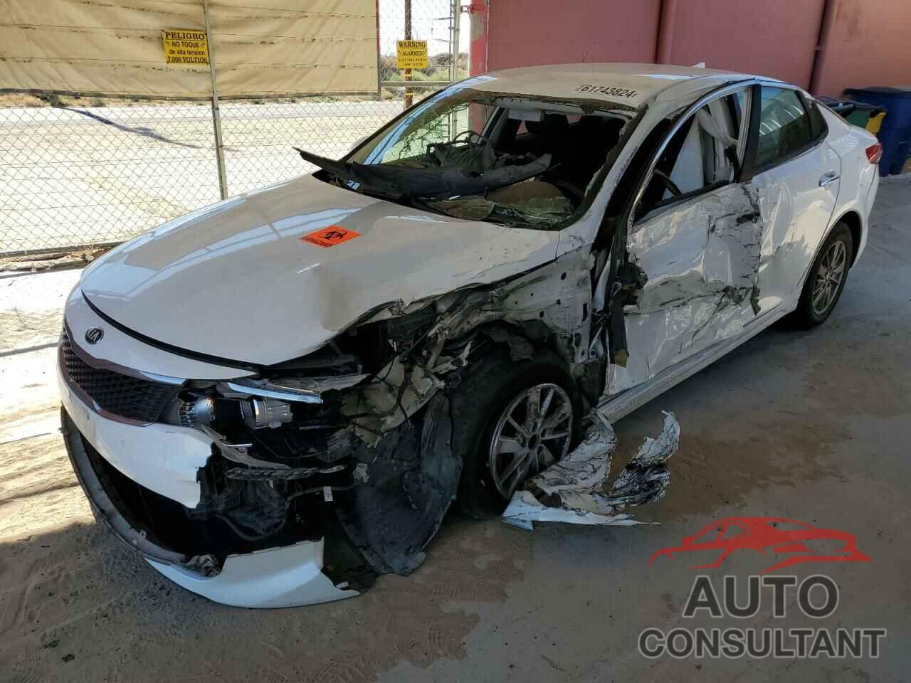 KIA OPTIMA 2016 - KNAGT4L33G5101014