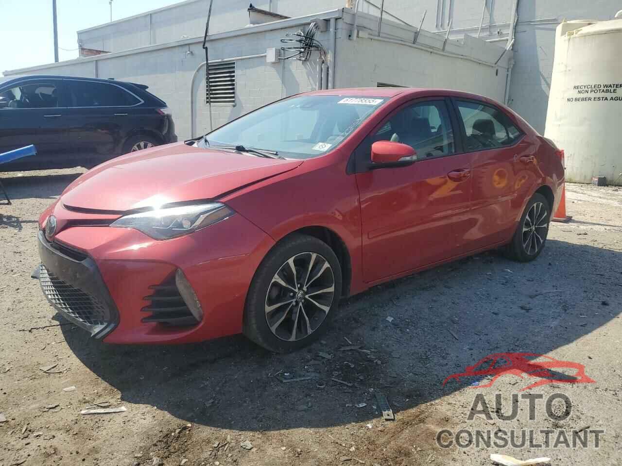 TOYOTA COROLLA 2017 - 2T1BURHE1HC860623
