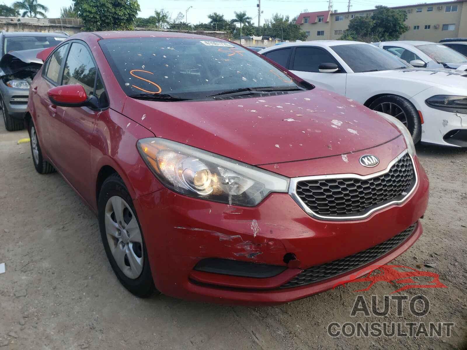KIA FORTE 2016 - KNAFK4A68G5466431