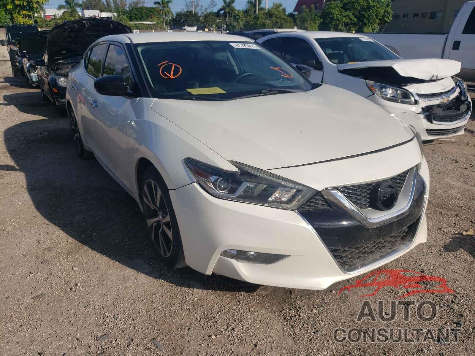 NISSAN MAXIMA 2017 - 1N4AA6APXHC369044