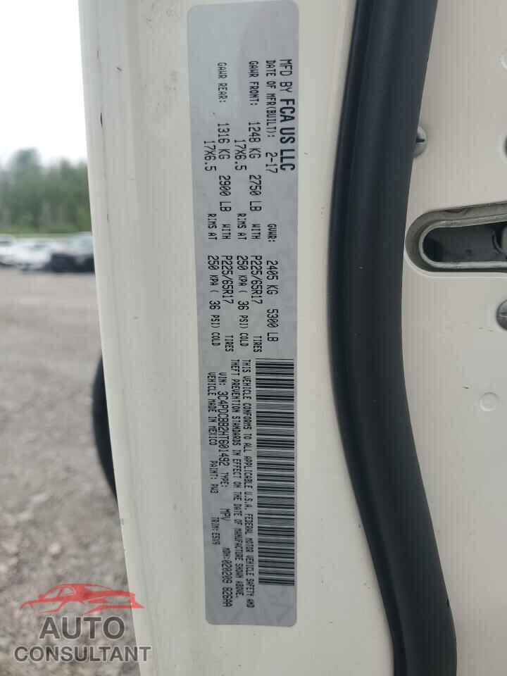 DODGE JOURNEY 2017 - 3C4PDCBB2HT601492