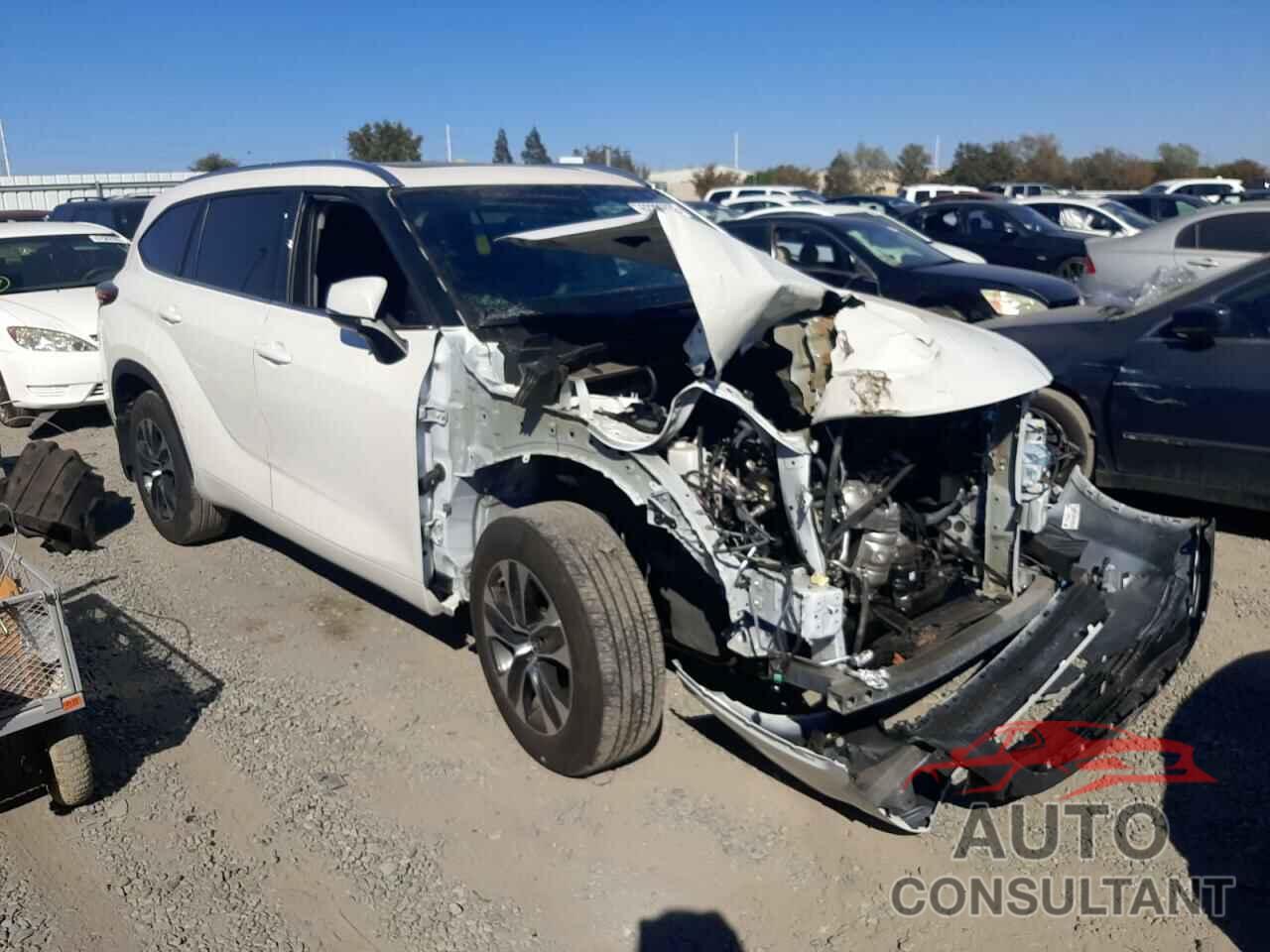TOYOTA HIGHLANDER 2020 - 5TDHZRBH5LS032590