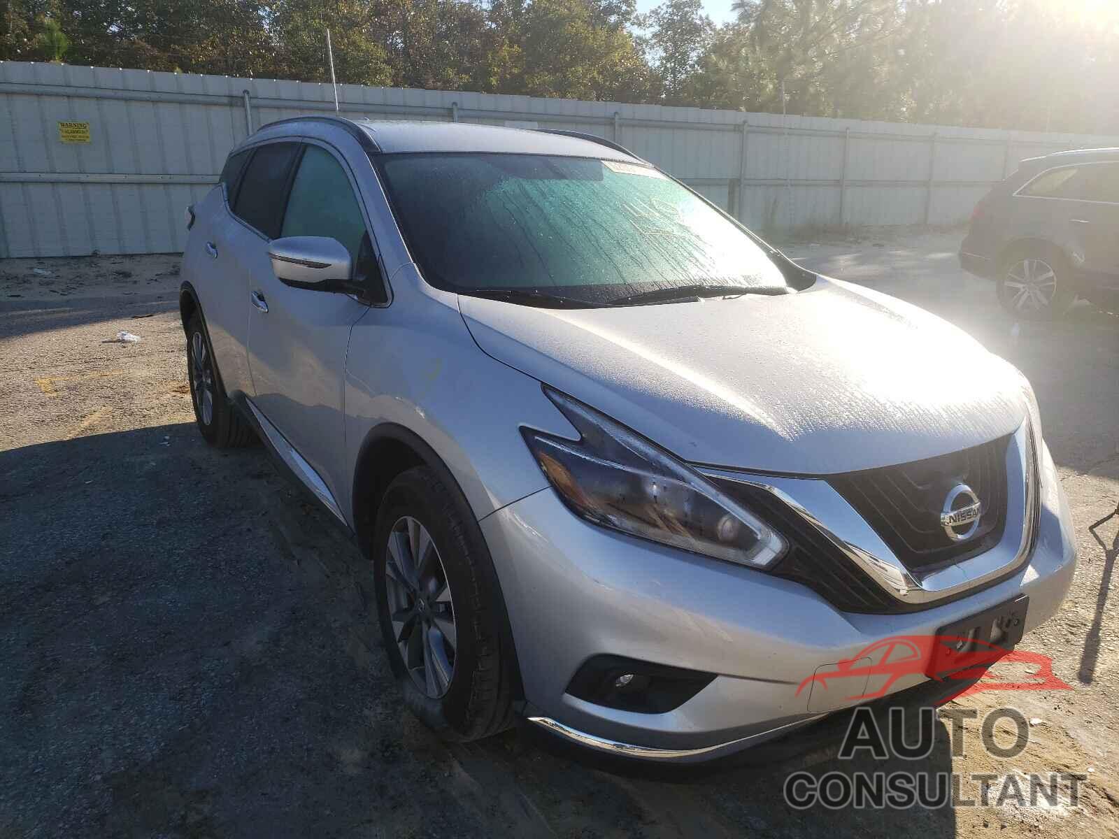 NISSAN MURANO 2018 - 5N1AZ2MG0JN151496