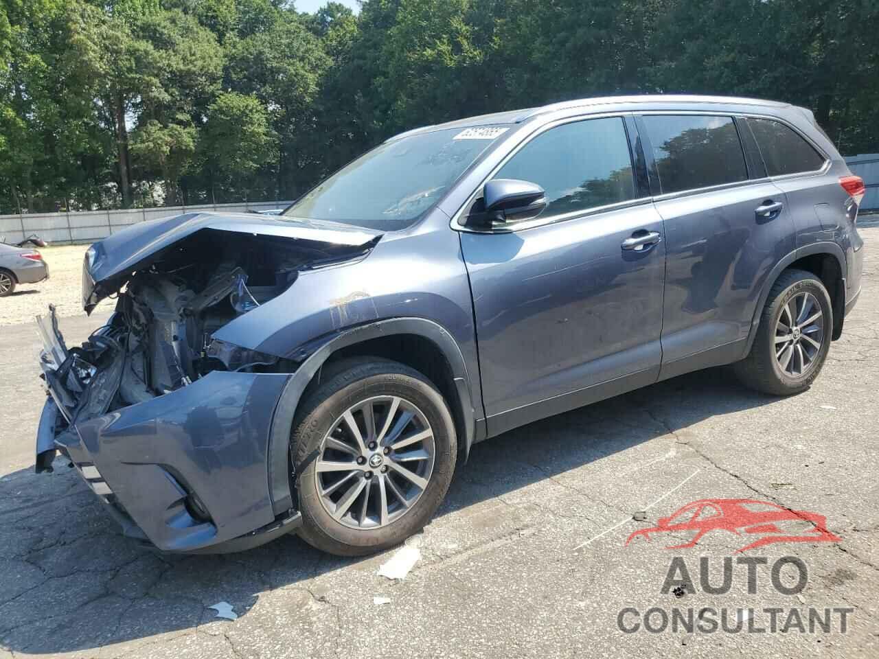 TOYOTA HIGHLANDER 2019 - 5TDJZRFH0KS740479