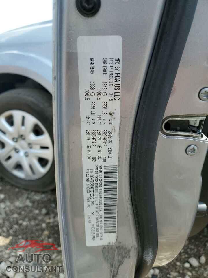 DODGE JOURNEY 2015 - 3C4PDCAB4FT679626