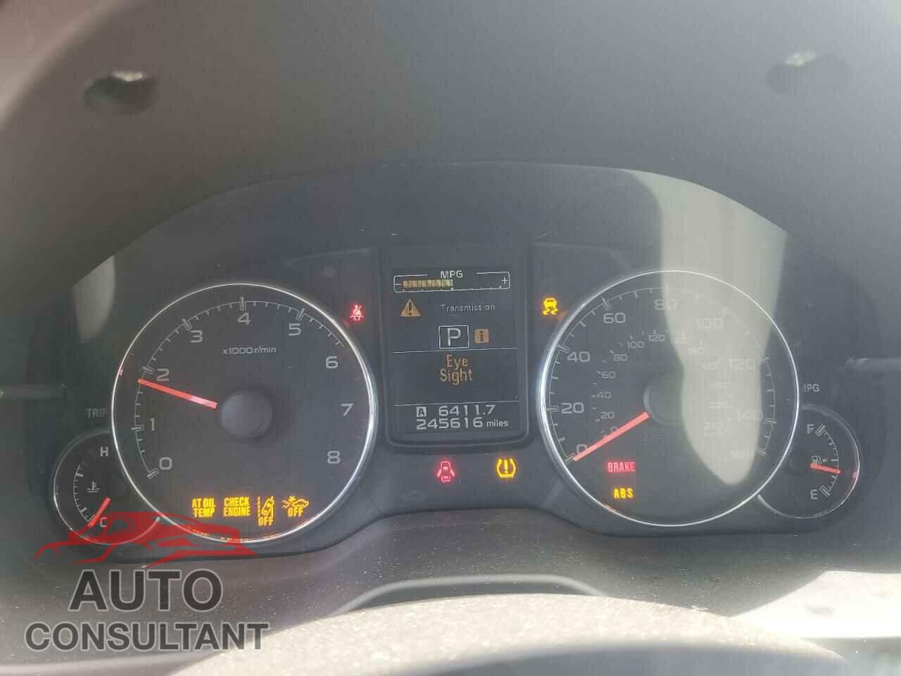SUBARU OUTBACK 2014 - 4S4BRBPC2E3297462