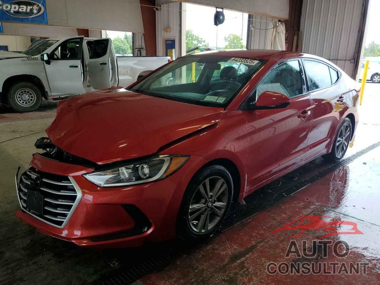 HYUNDAI ELANTRA 2018 - 5NPD84LF6JH233421