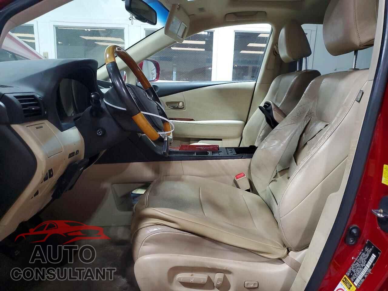 LEXUS RX350 2010 - 2T2BK1BA9AC060196