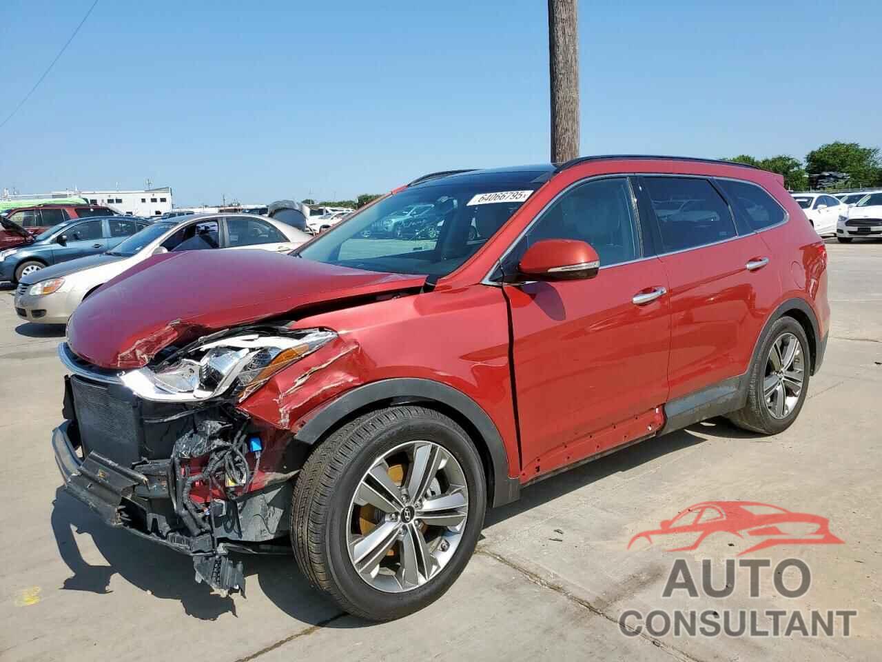 HYUNDAI SANTA FE 2014 - KM8SR4HF5EU042383
