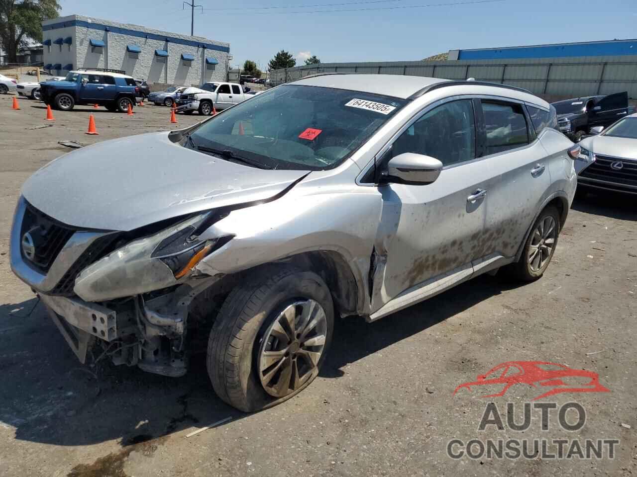 NISSAN MURANO 2018 - 5N1AZ2MG4JN167197