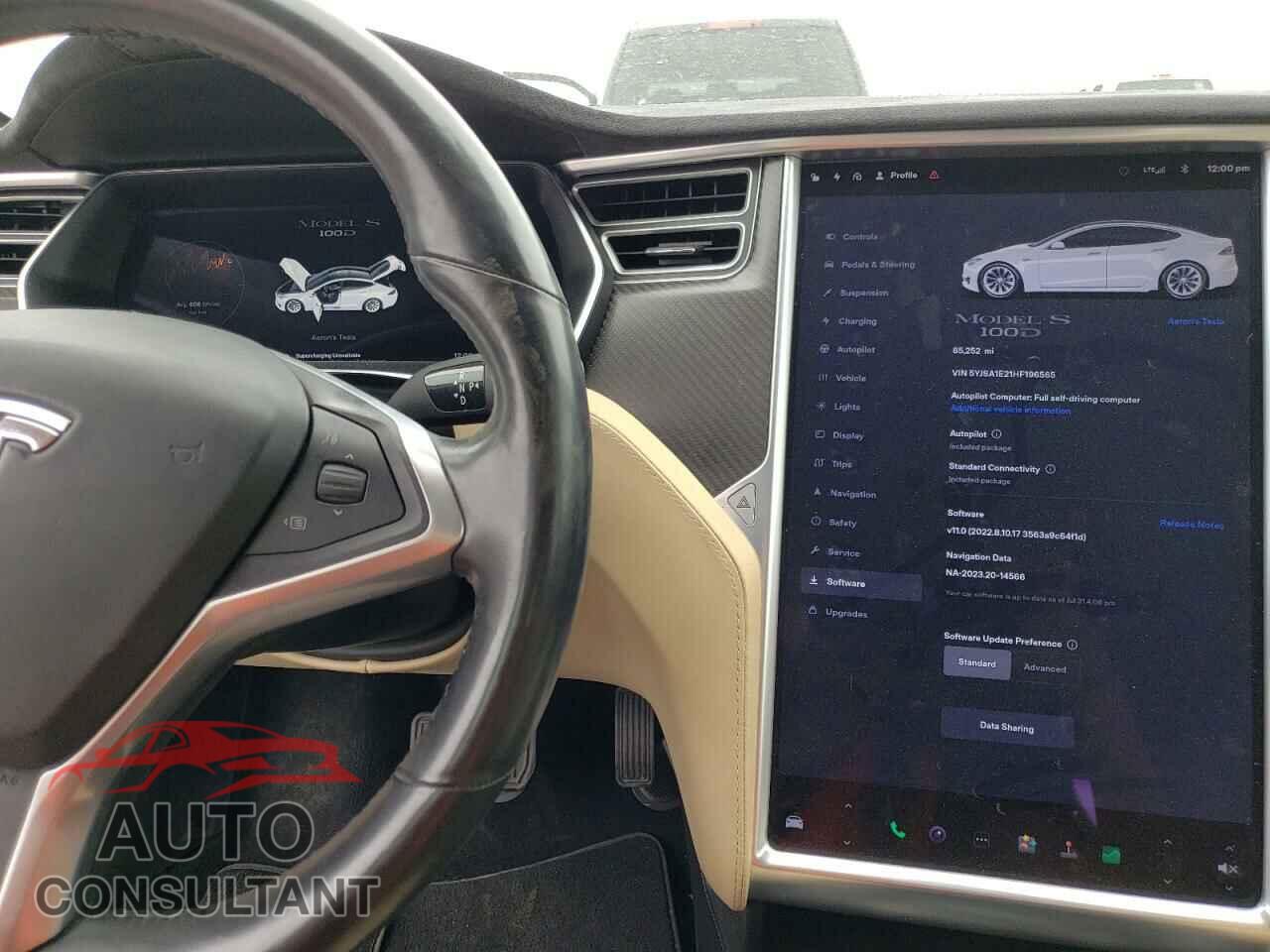 TESLA MODEL S 2017 - 5YJSA1E21HF196565