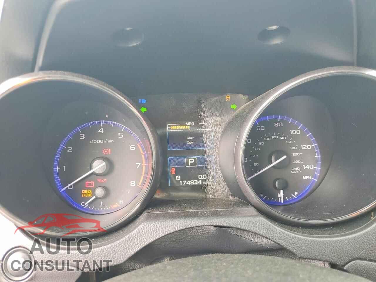 SUBARU OUTBACK 2016 - 4S4BSBCC8G3332034