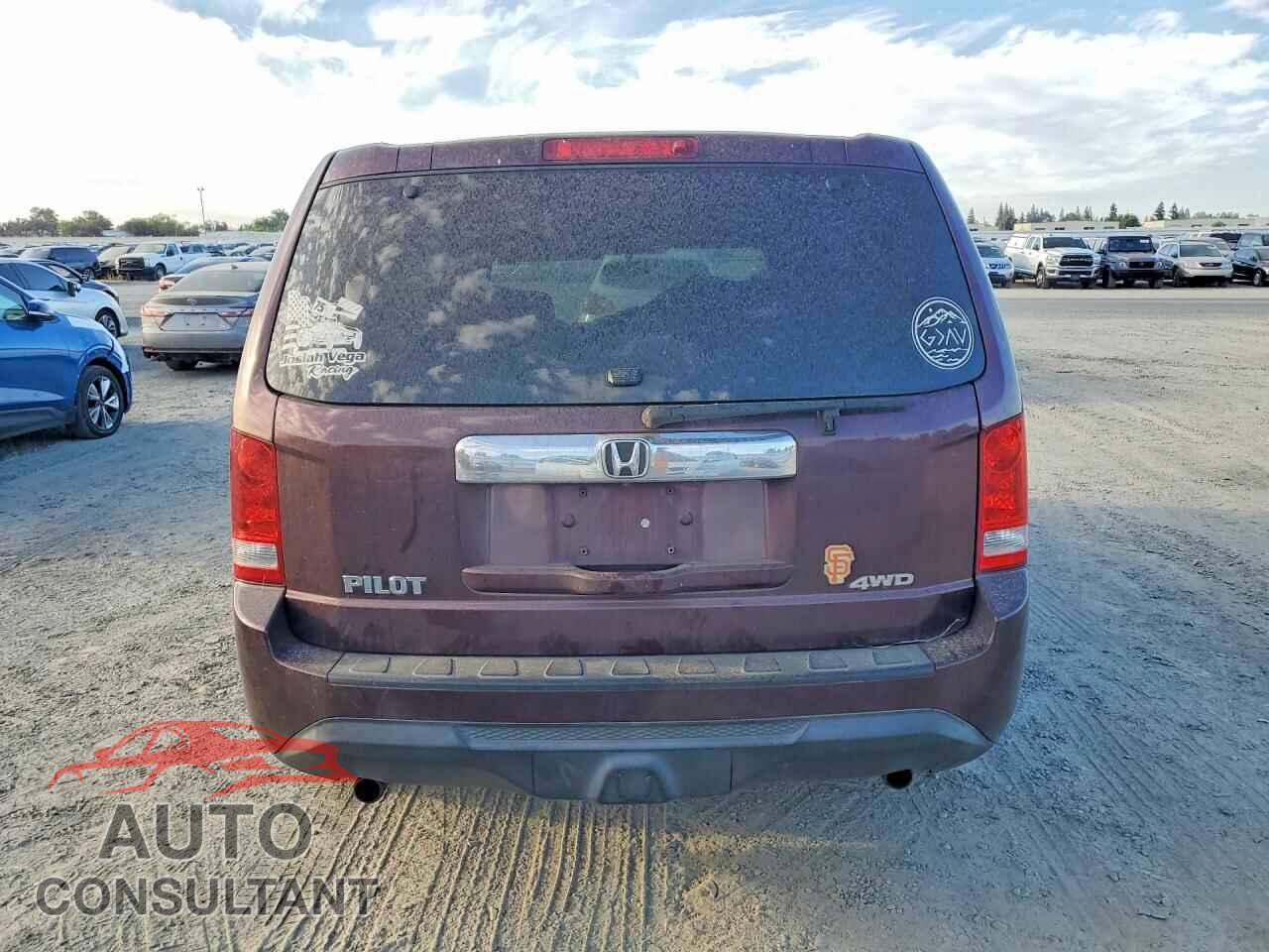 HONDA PILOT 2015 - 5FNYF4H25FB003386