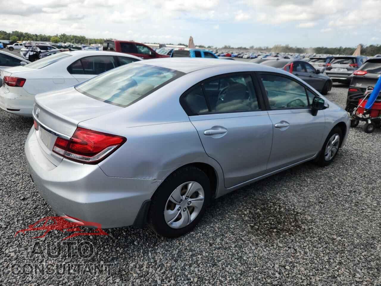 HONDA CIVIC 2013 - 19XFB2F59DE097649