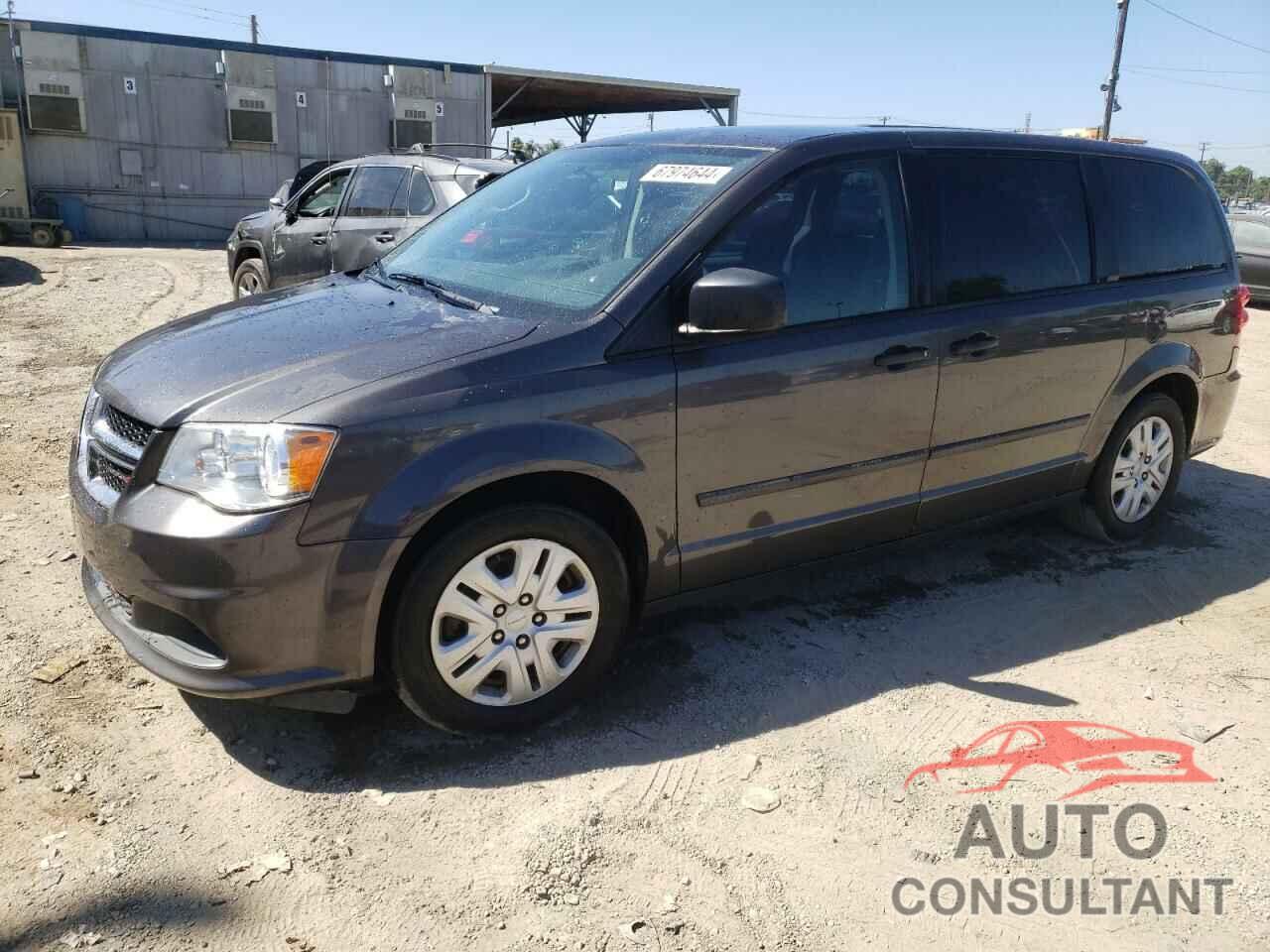 DODGE CARAVAN 2016 - 2C4RDGBG7GR183010