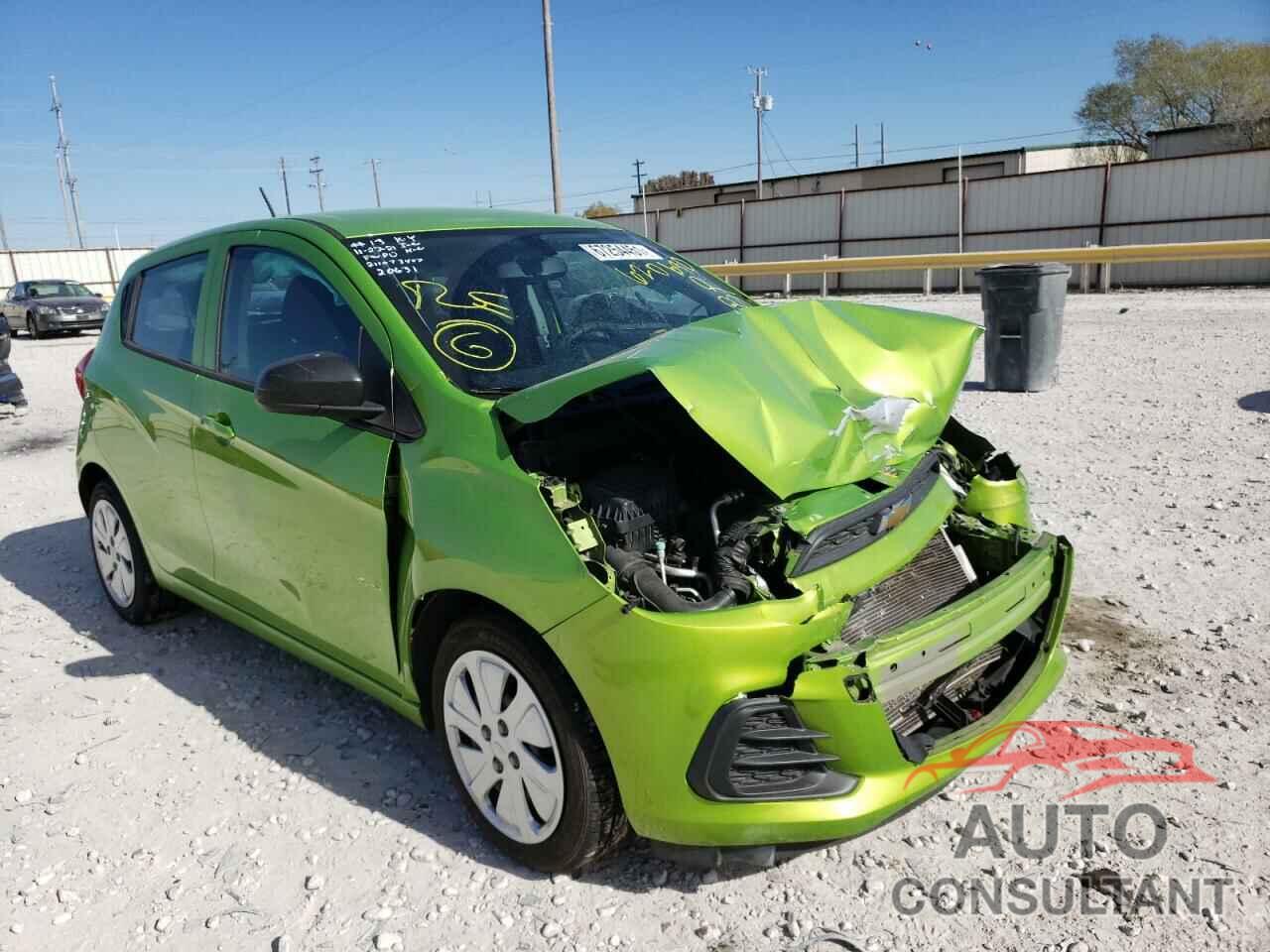 CHEVROLET SPARK 2016 - KL8CA6SA9GC620690