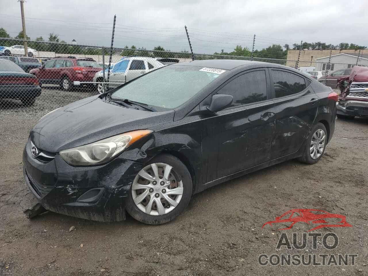 HYUNDAI ELANTRA 2012 - KMHDH4AEXCU467785