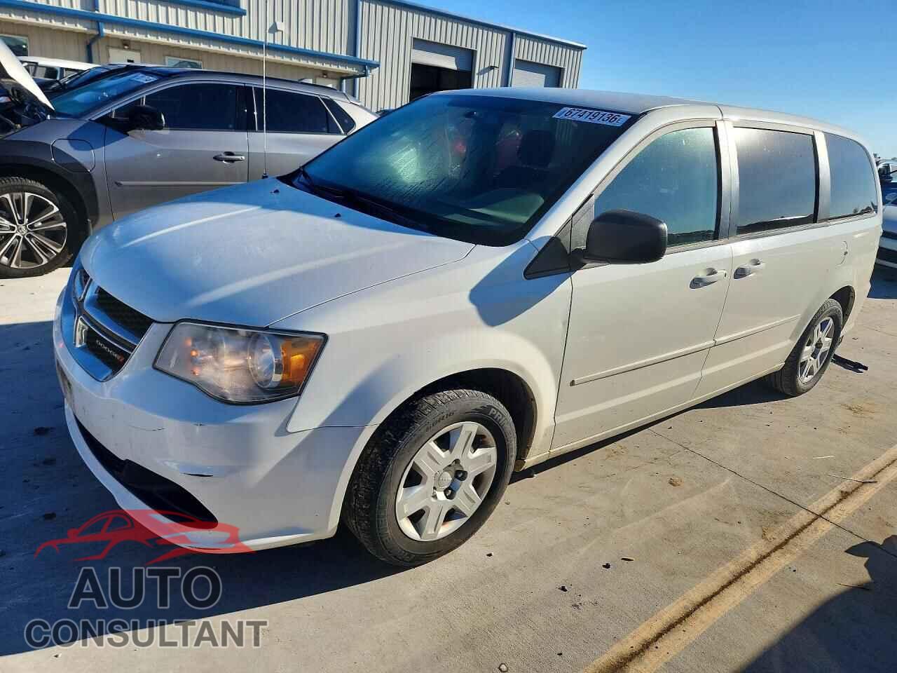 DODGE CARAVAN 2012 - 2C4RDGBG4CR389265