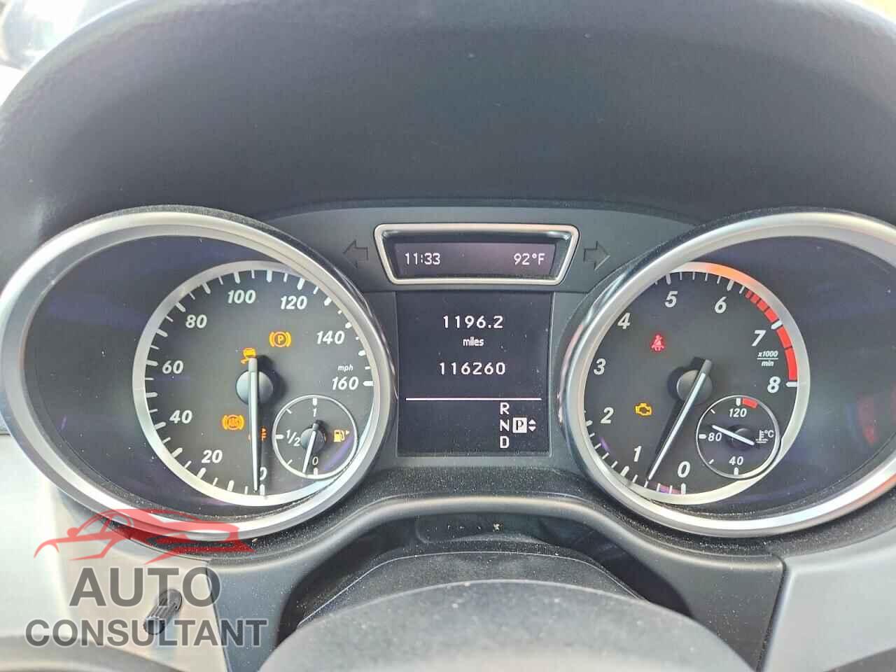 MERCEDES-BENZ M-CLASS 2012 - 4JGDA5HB6CA021379