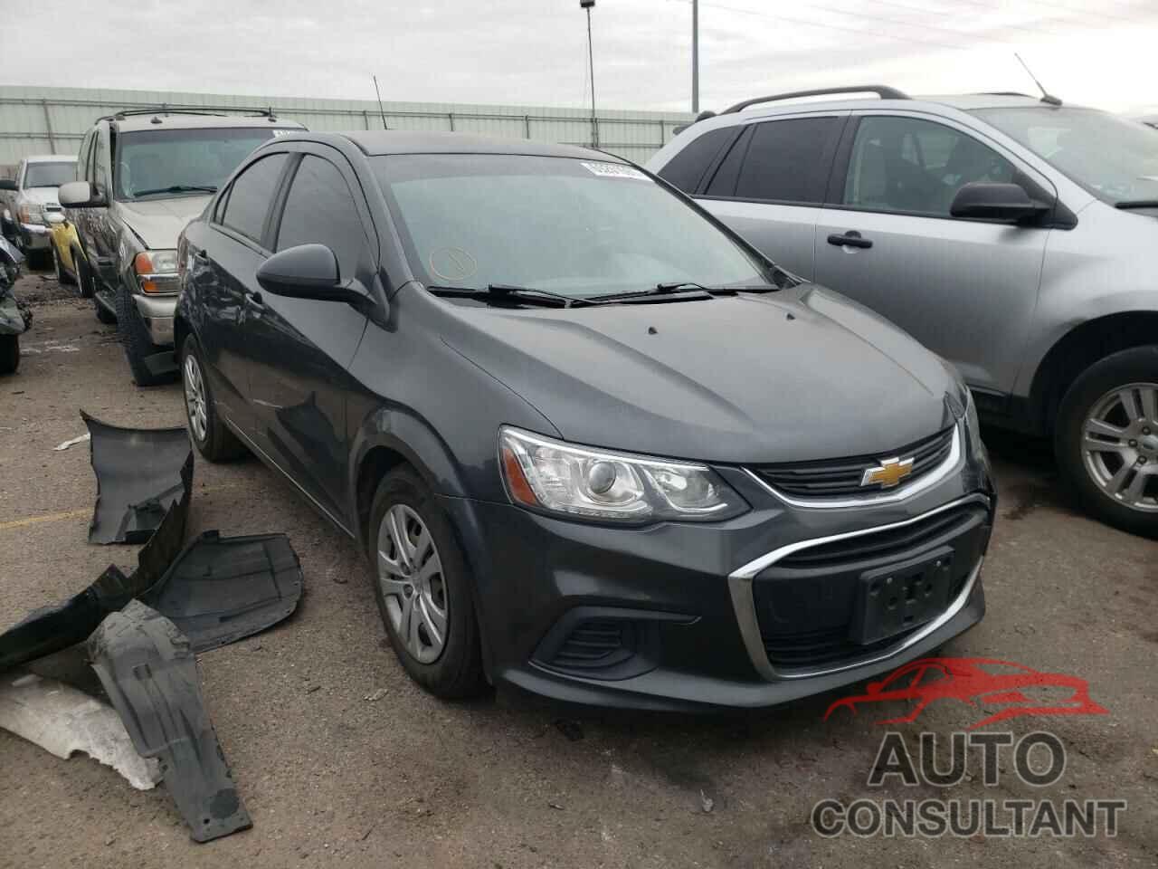 CHEVROLET SONIC 2017 - 1G1JB5SHXH4165081