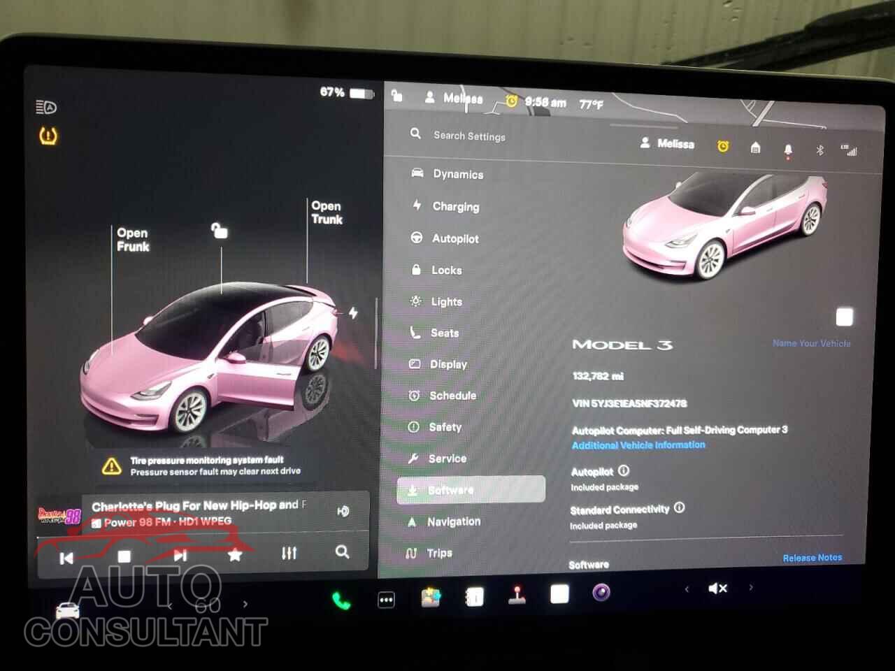 TESLA MODEL 3 2022 - 5YJ3E1EA5NF372478