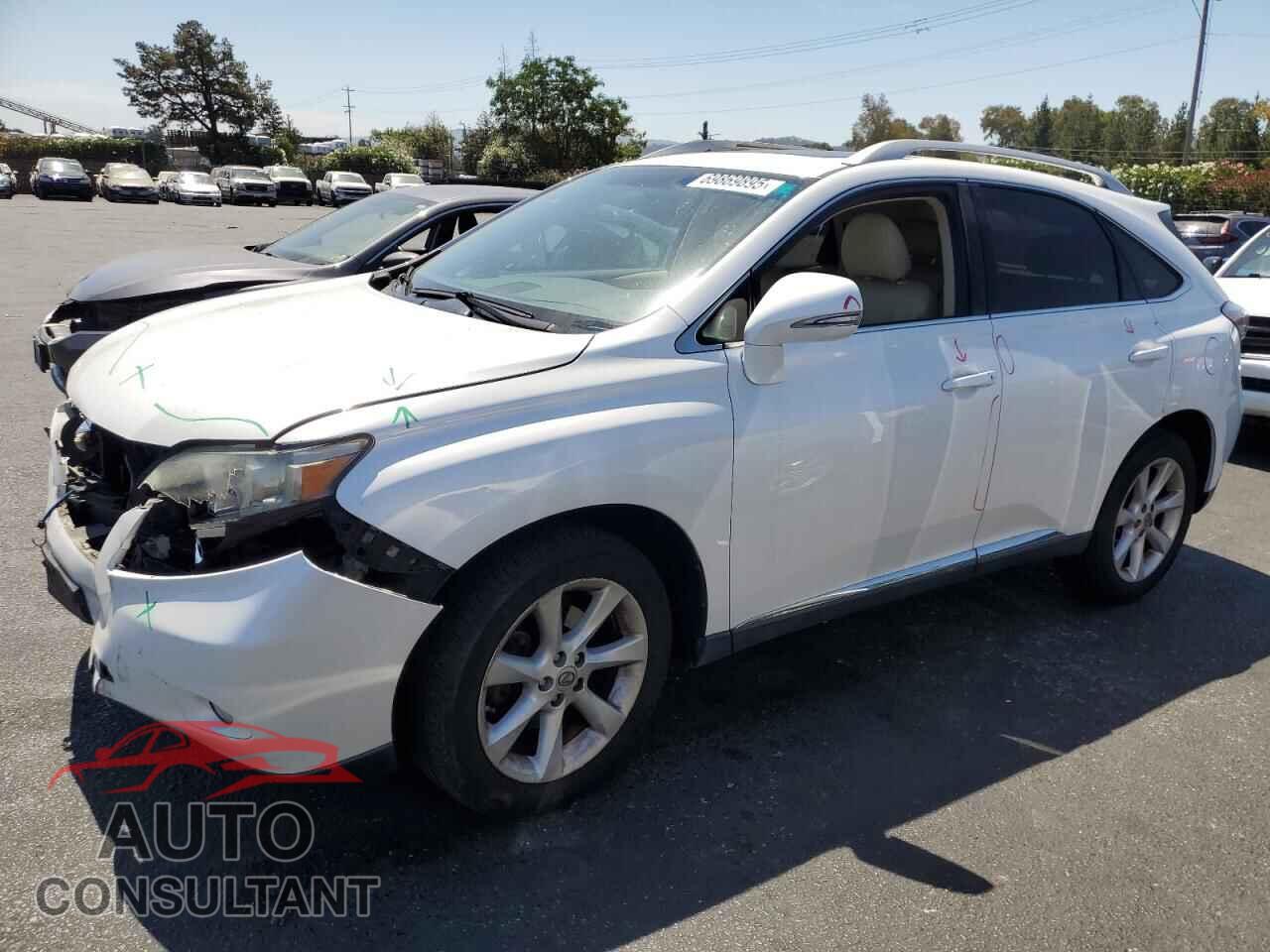 LEXUS RX350 2011 - 2T2BK1BA4BC117275