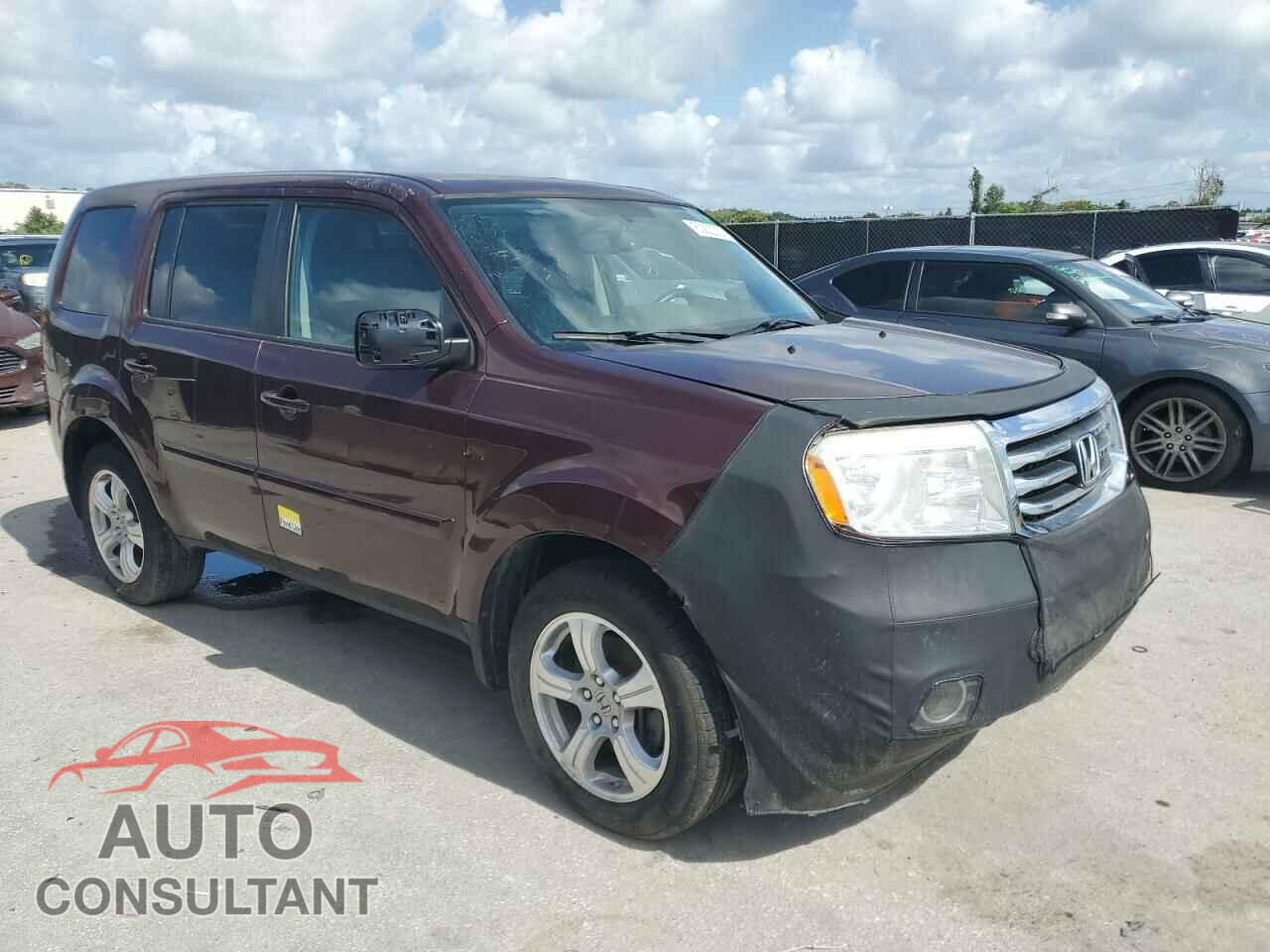 HONDA PILOT 2013 - 5FNYF3H58DB044788