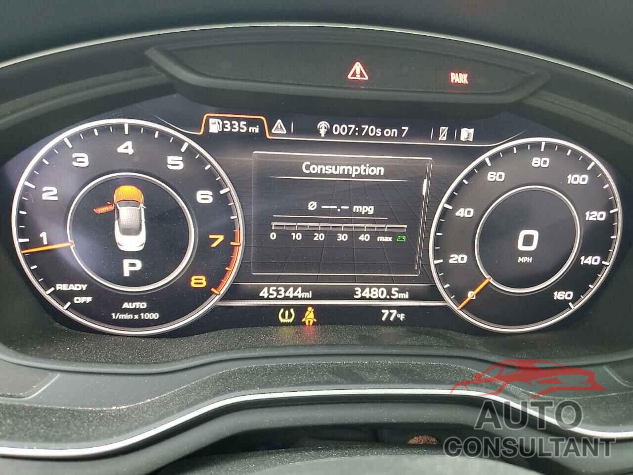 AUDI A5 2018 - WAU2NGF56JN016632