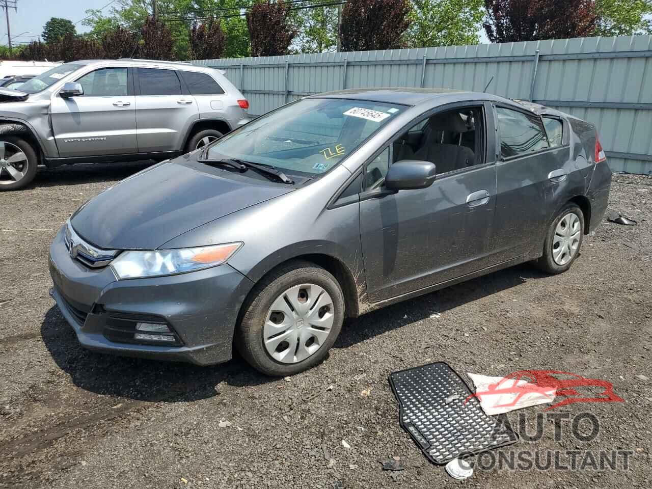 HONDA INSIGHT 2013 - JHMZE2H31DS000827