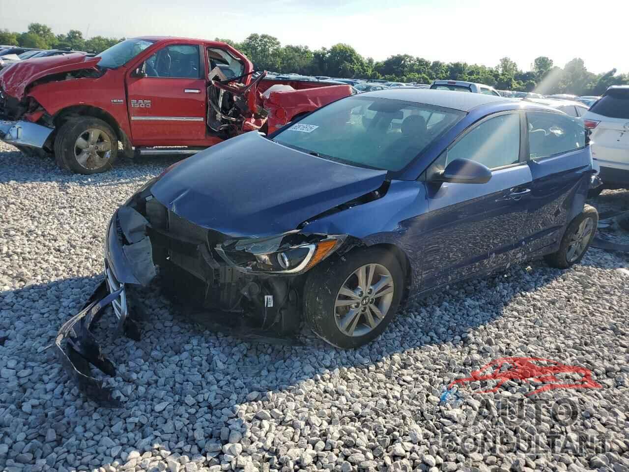 HYUNDAI ELANTRA 2017 - 5NPD84LF7HH094068