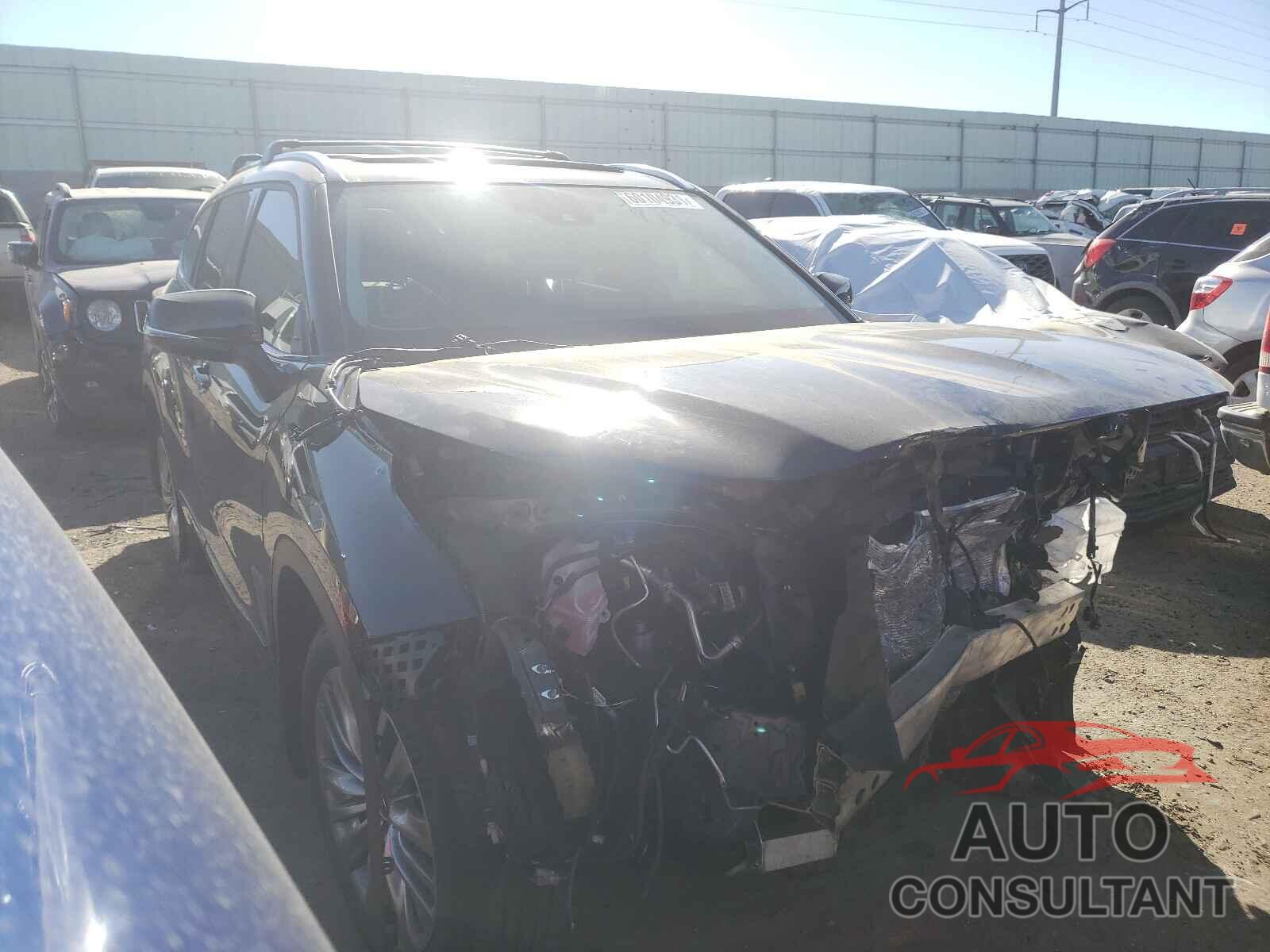 TOYOTA HIGHLANDER 2021 - 5TDFZRBH9MS103959