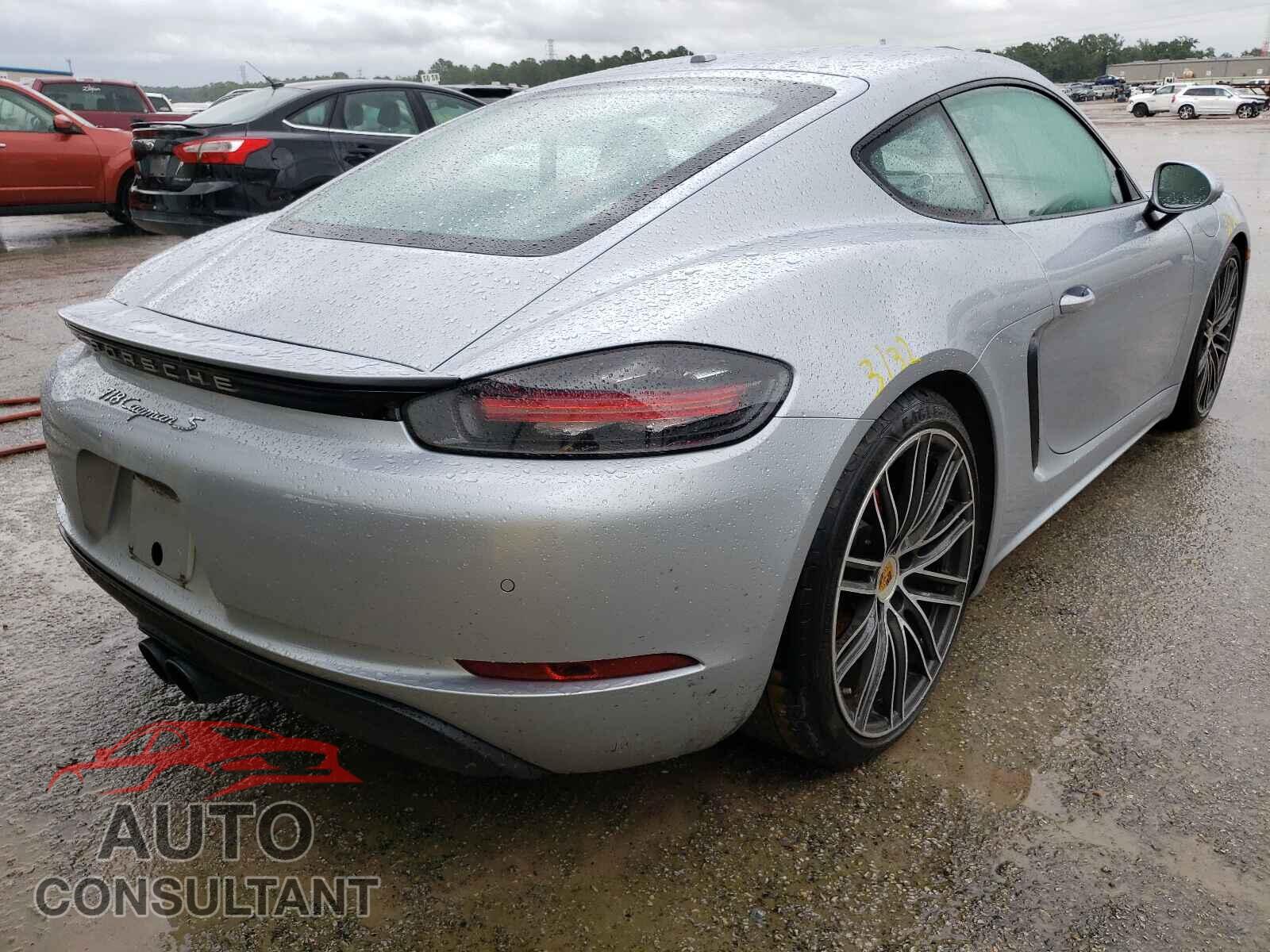 PORSCHE CAYMAN 2017 - WP0AB2A81HS285290